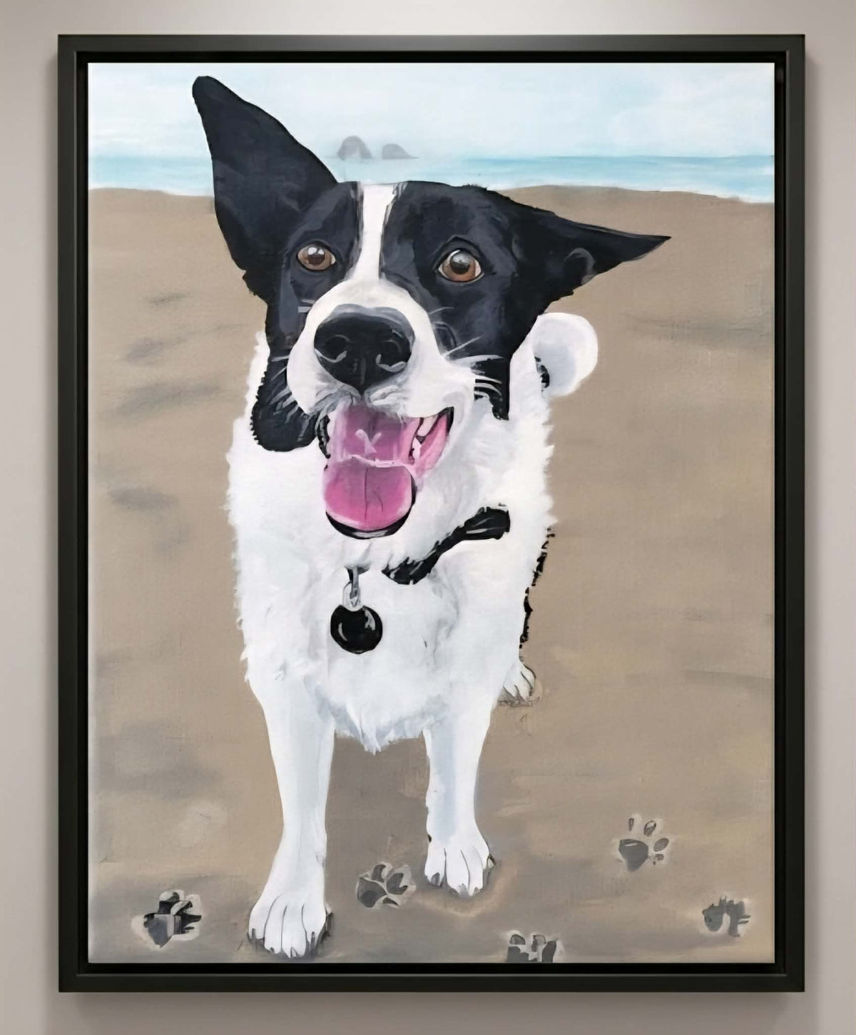 Hand painted pet portraits